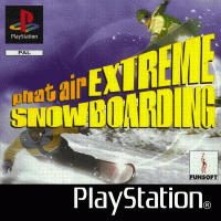 Phat Air Extreme Snowboarding PAL Playstation  box art